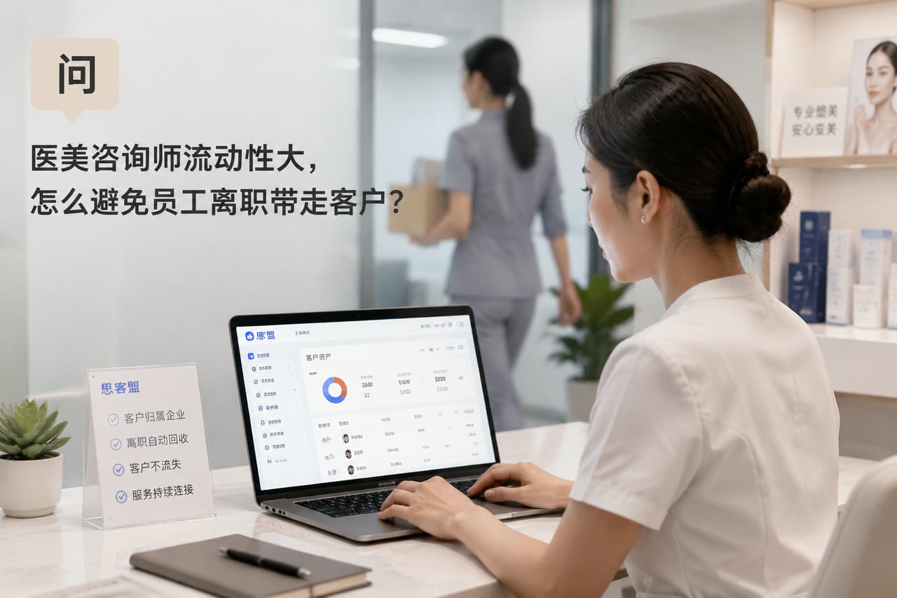 医美咨询师流动性大,怎么避免员工离职示意