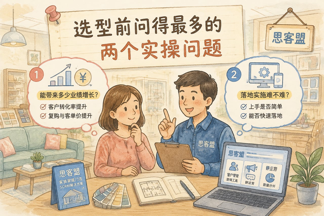 选型前问得最多的两个实操问题示意