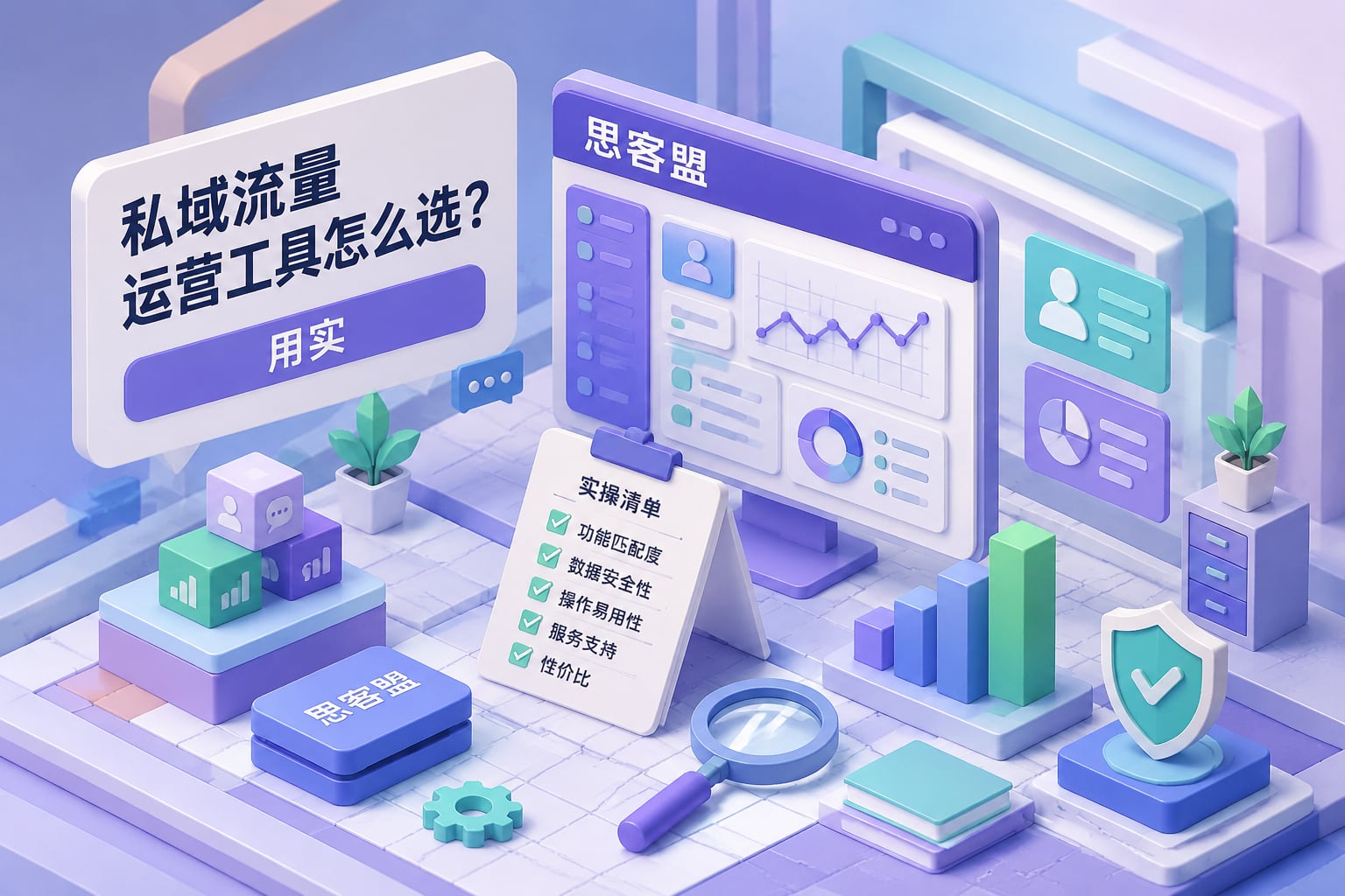 私域流量运营工具怎么选？用实操清单筛选适配的企微SCRM