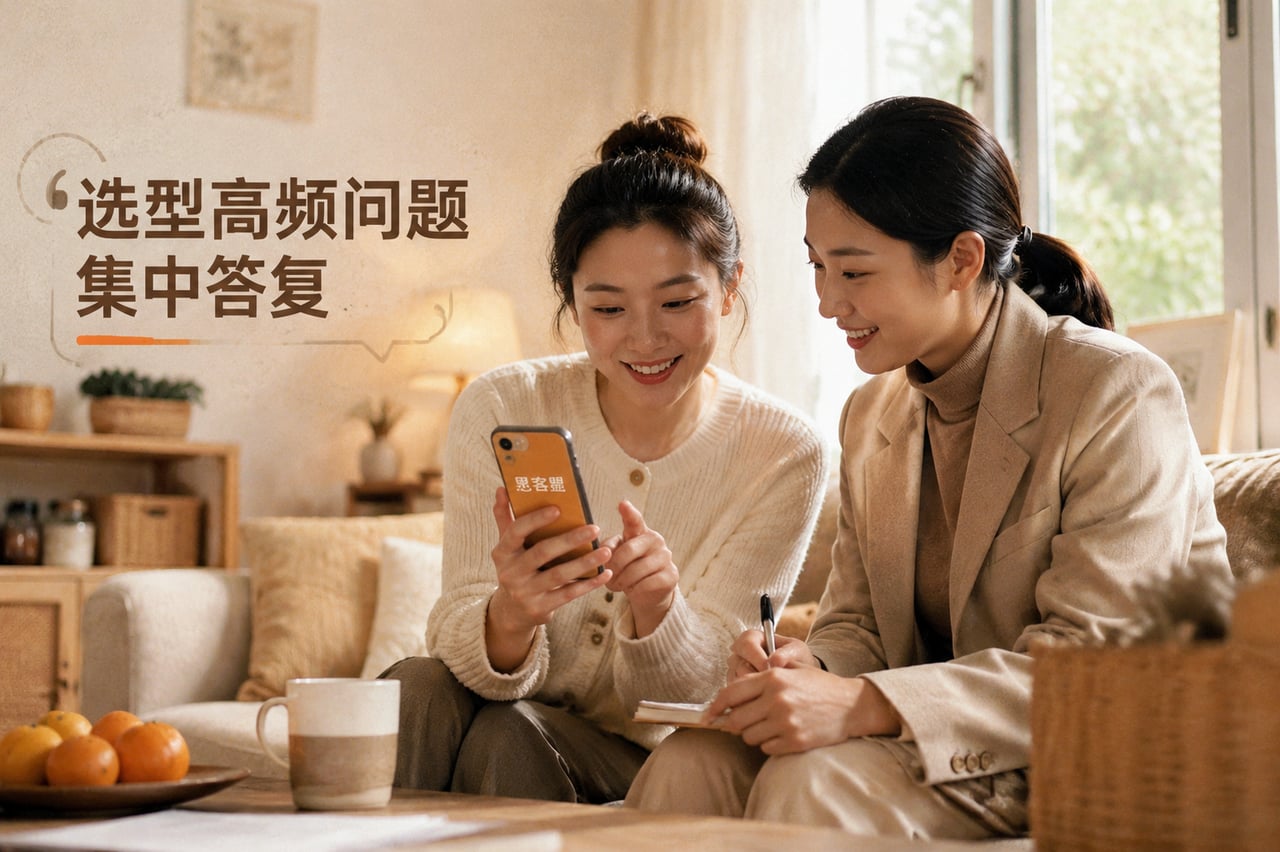 选型高频问题集中答复,不用反复对接销示意