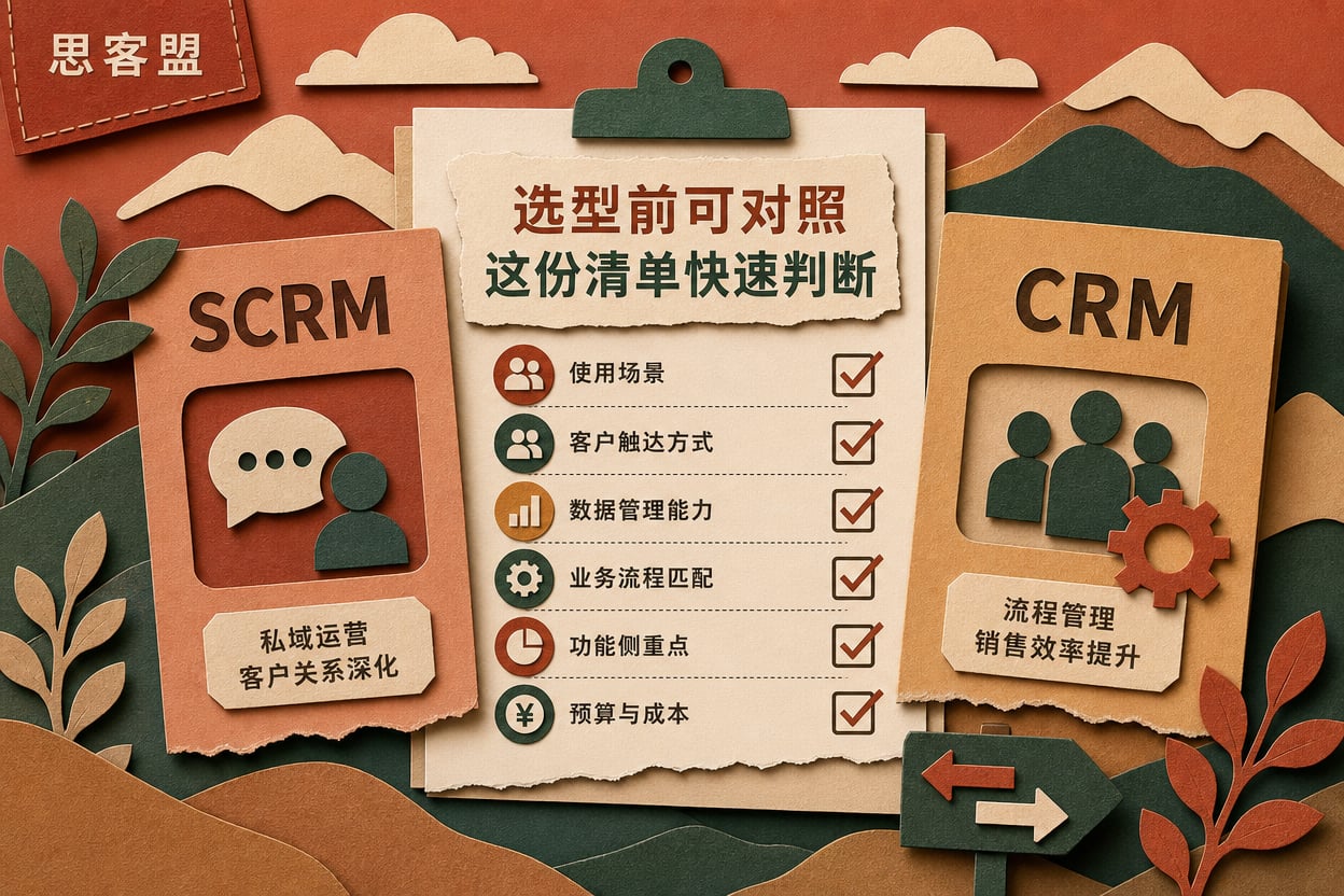 选型前可对照这份清单快速判断示意