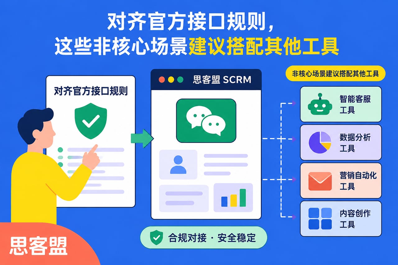 对齐官方接口规则，这些非核心场景建议示意