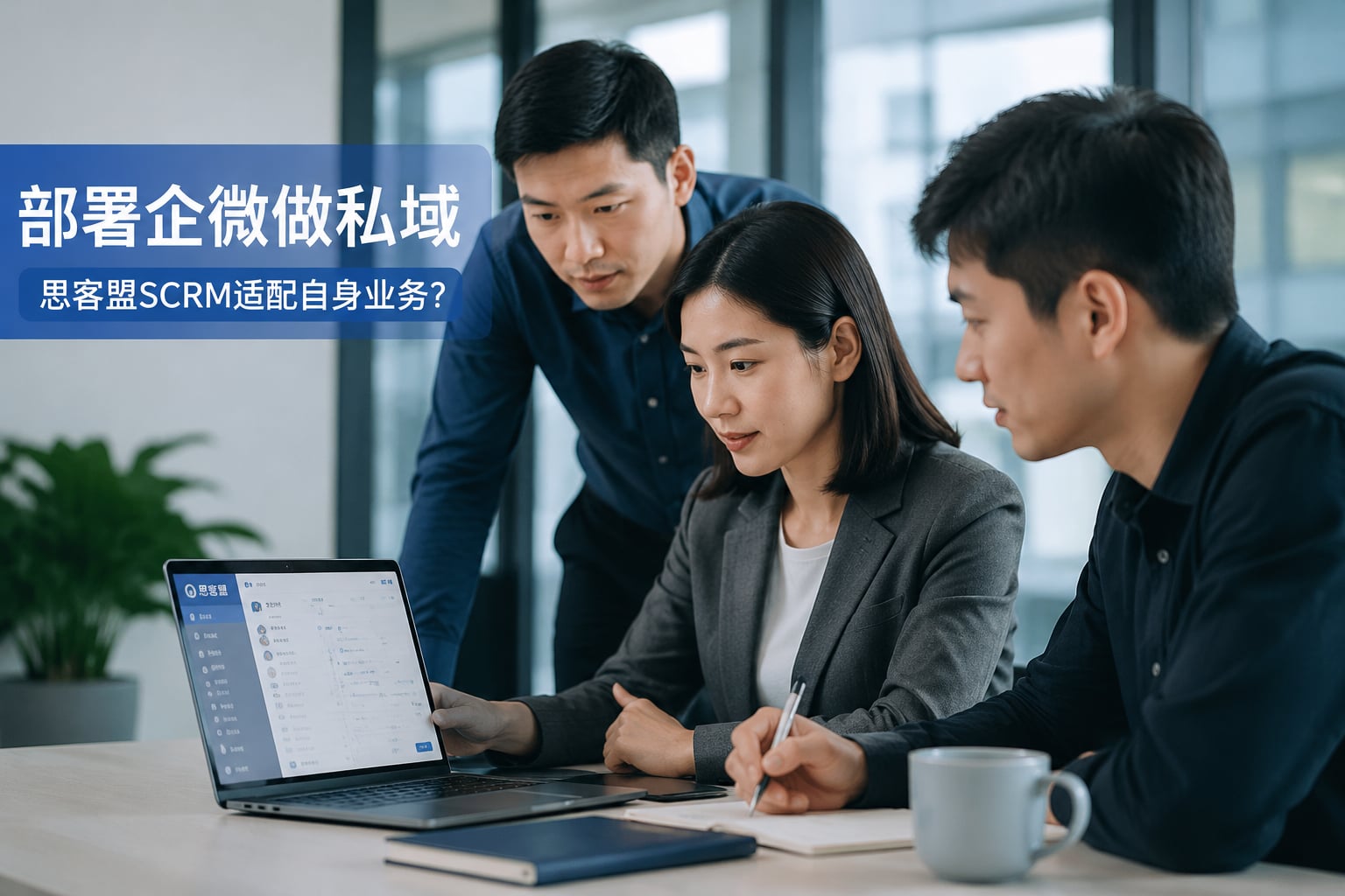 部署企微做私域，怎么判断思客盟SCRM适配自身业务？