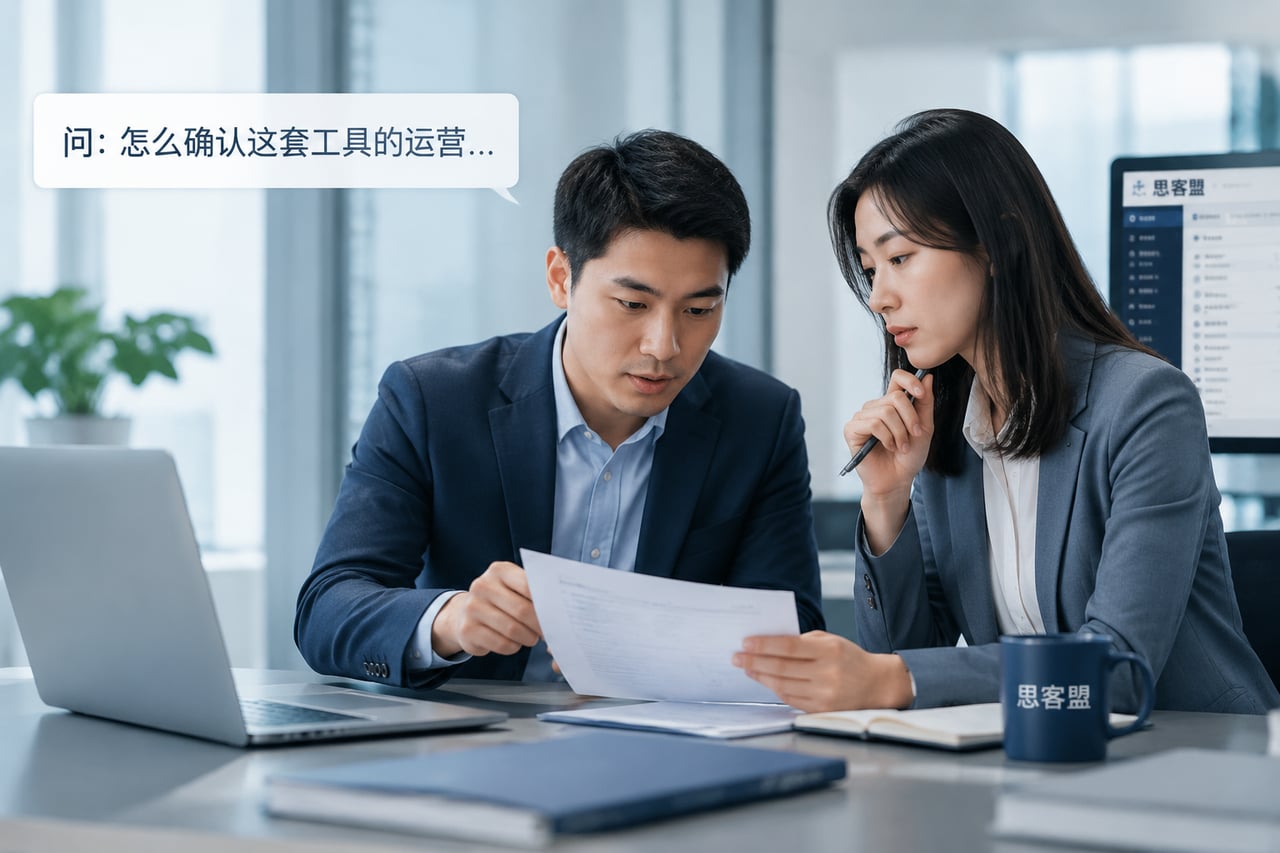 怎么确认这套工具的运营主体是正规的示意