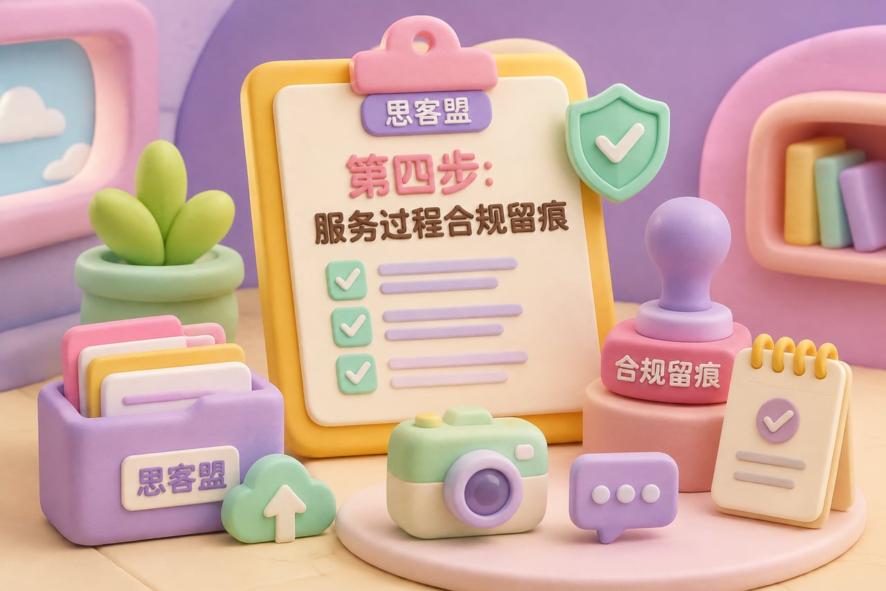 第四步：服务过程合规留痕示意