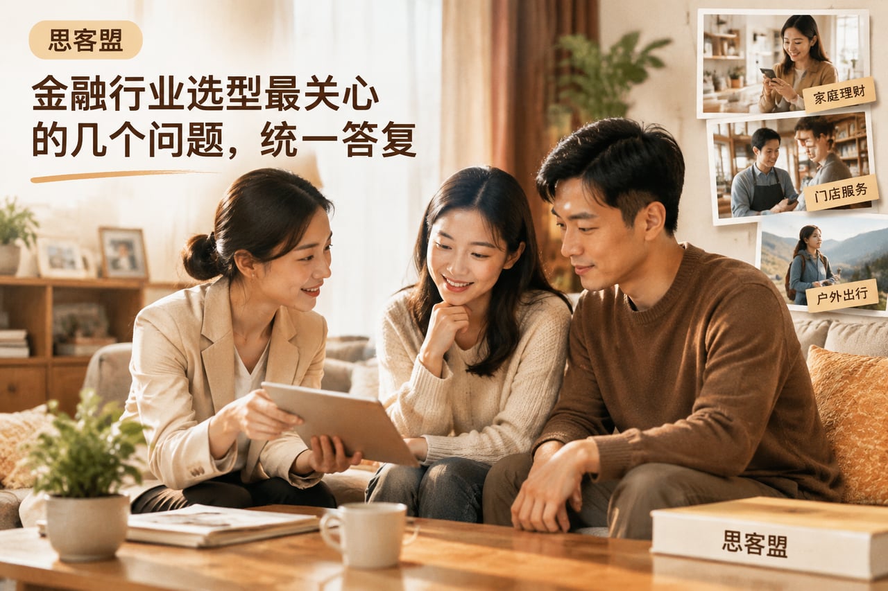 金融行业选型最关心的几个问题,统一答示意