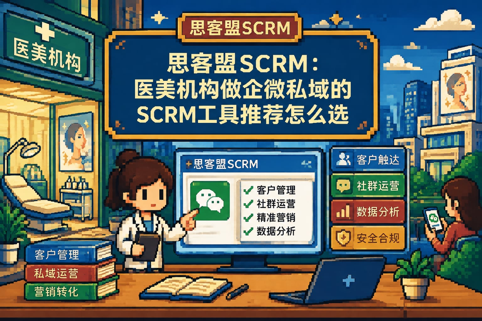 思客盟SCRM：医美机构做企微私域的SCRM工具推荐怎么选