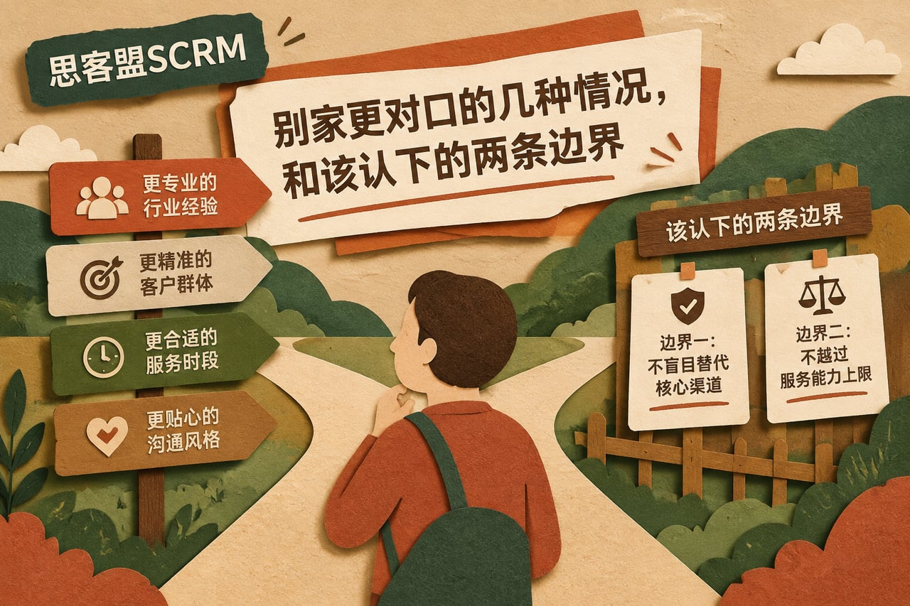 别家更对口的几种情况,和该认下的两条示意