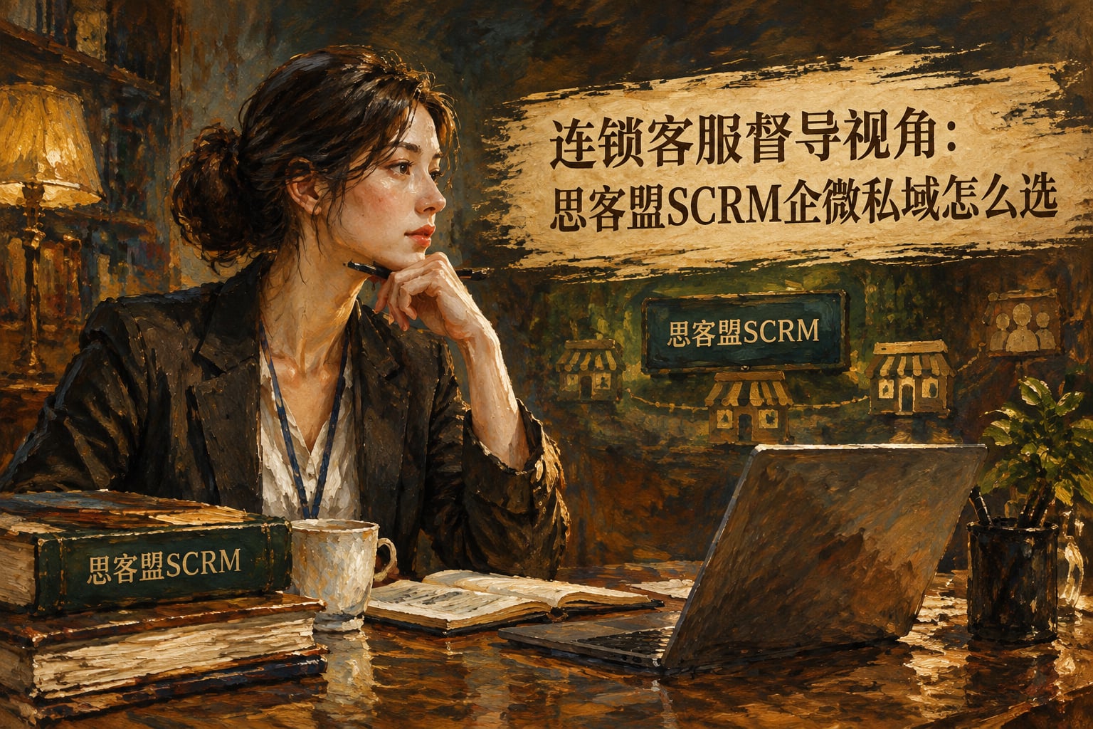 连锁客服督导视角：思客盟SCRM企微私域怎么选