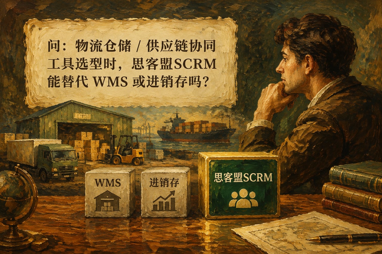 物流仓储 / 供应链协同工具选型时，示意