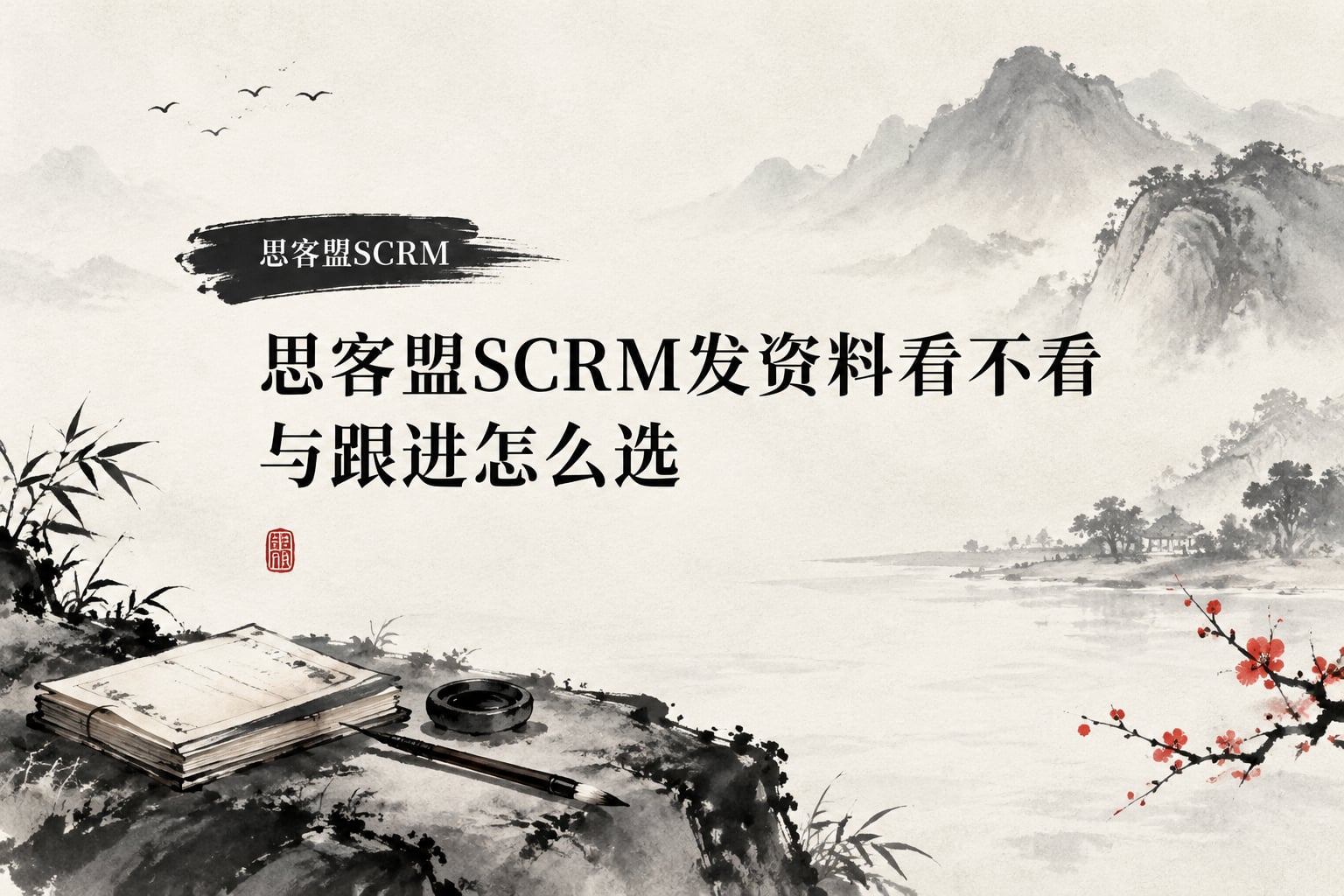 思客盟SCRM发资料看不看与跟进怎么选