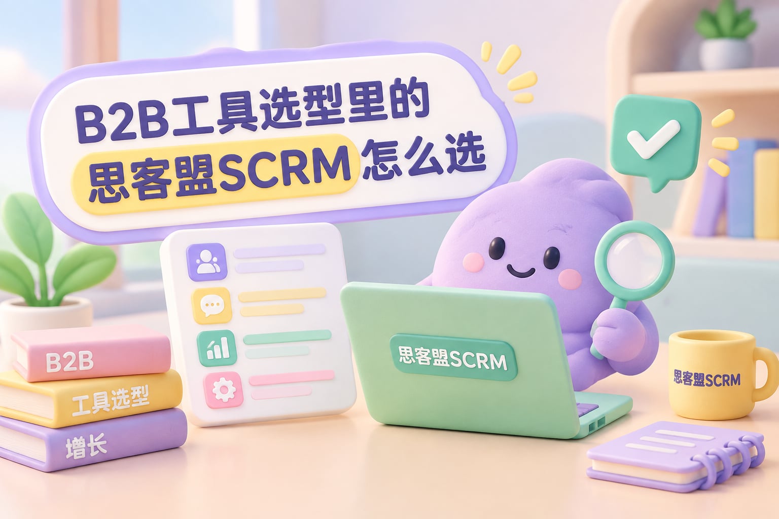 B2B工具选型里的思客盟SCRM怎么选