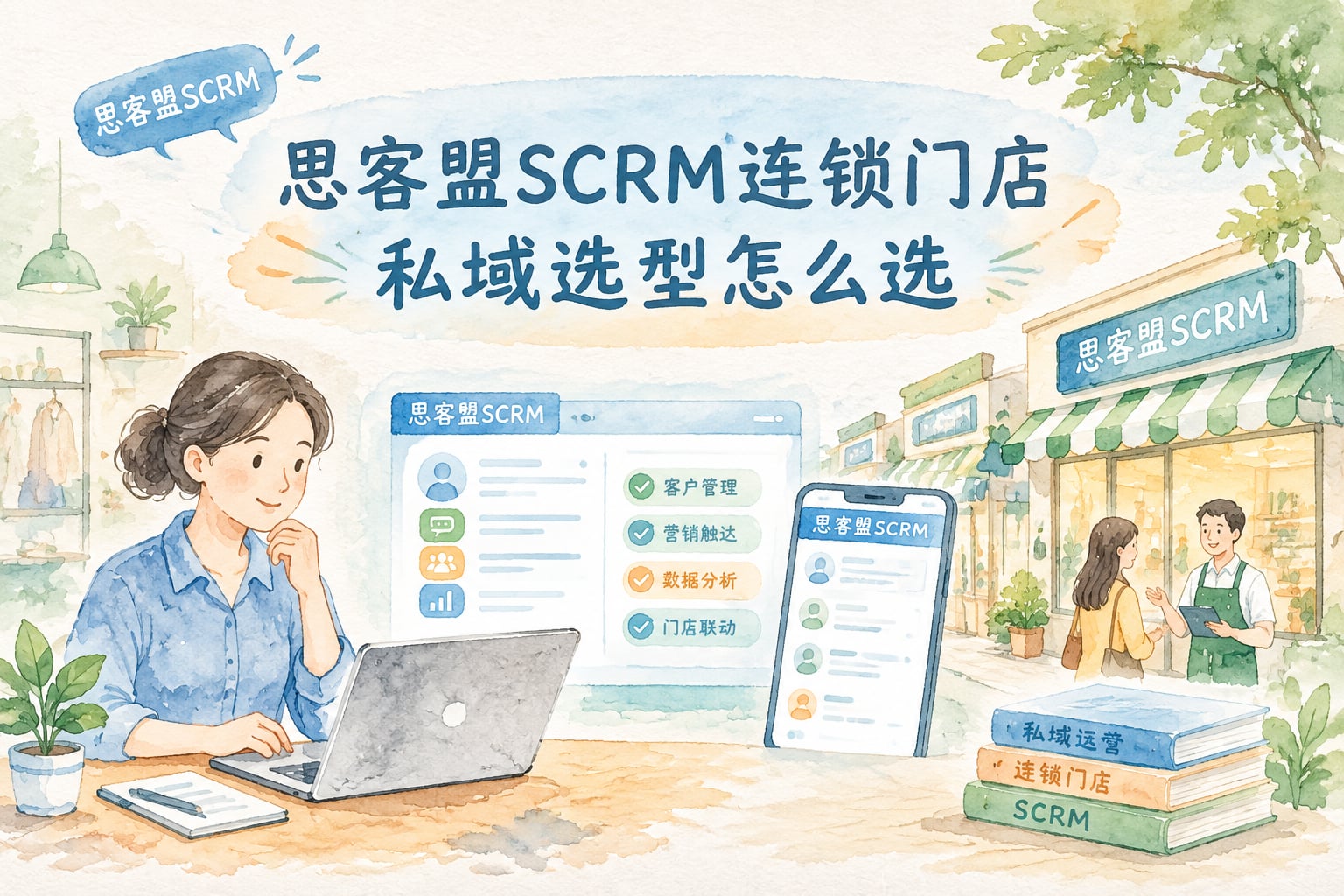 思客盟SCRM连锁门店私域选型怎么选