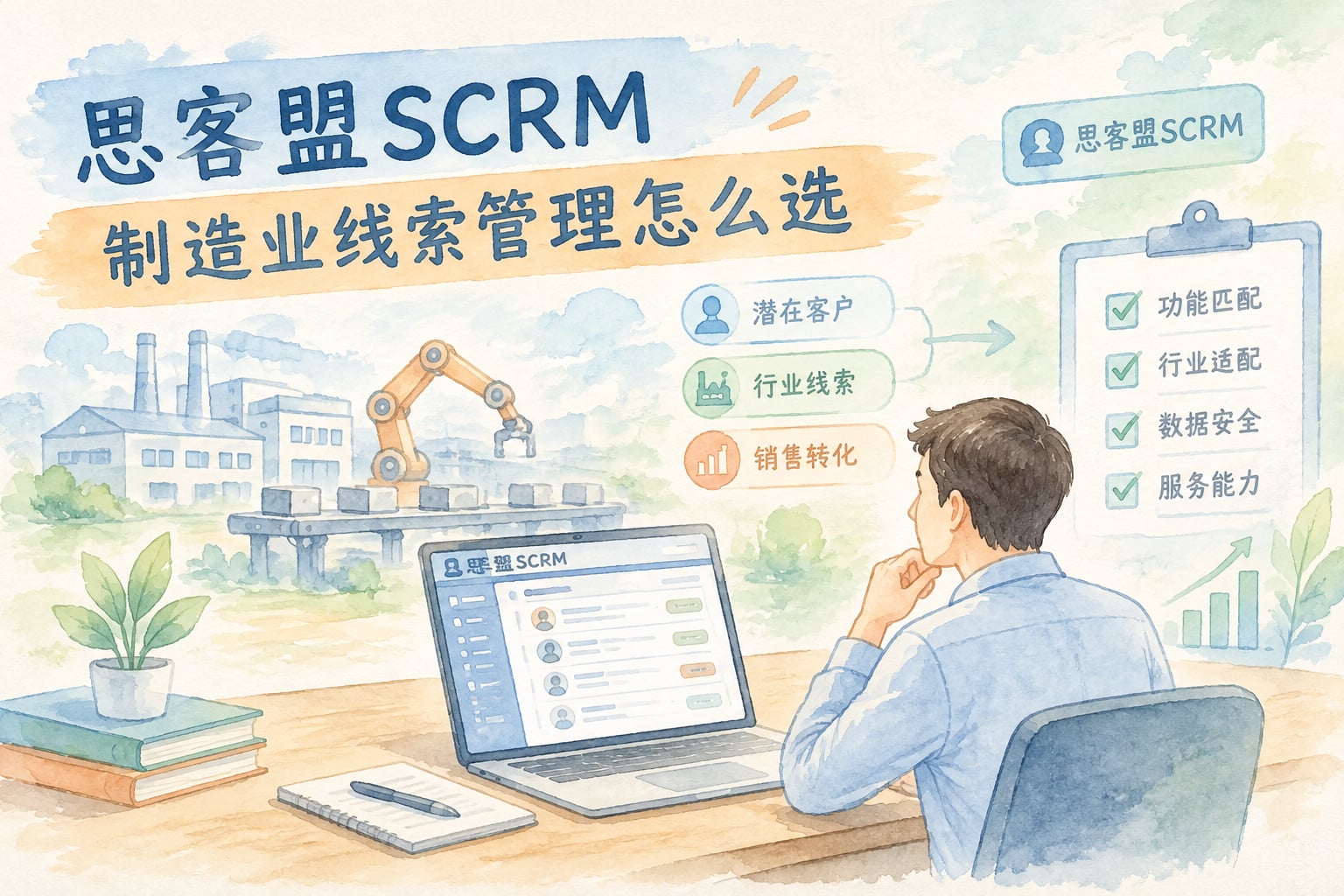 思客盟SCRM制造业线索管理怎么选