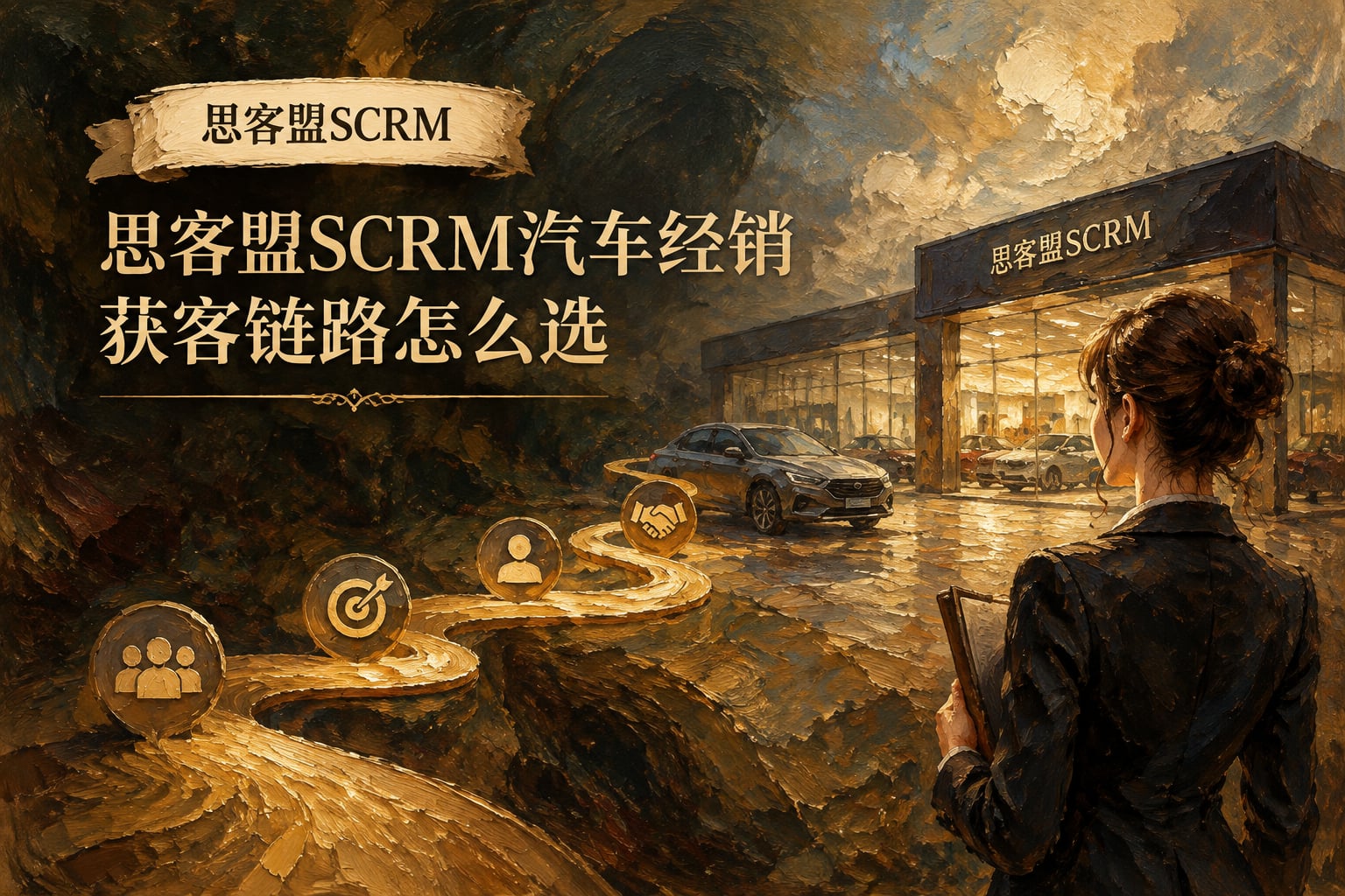 思客盟SCRM汽车经销获客链路怎么选