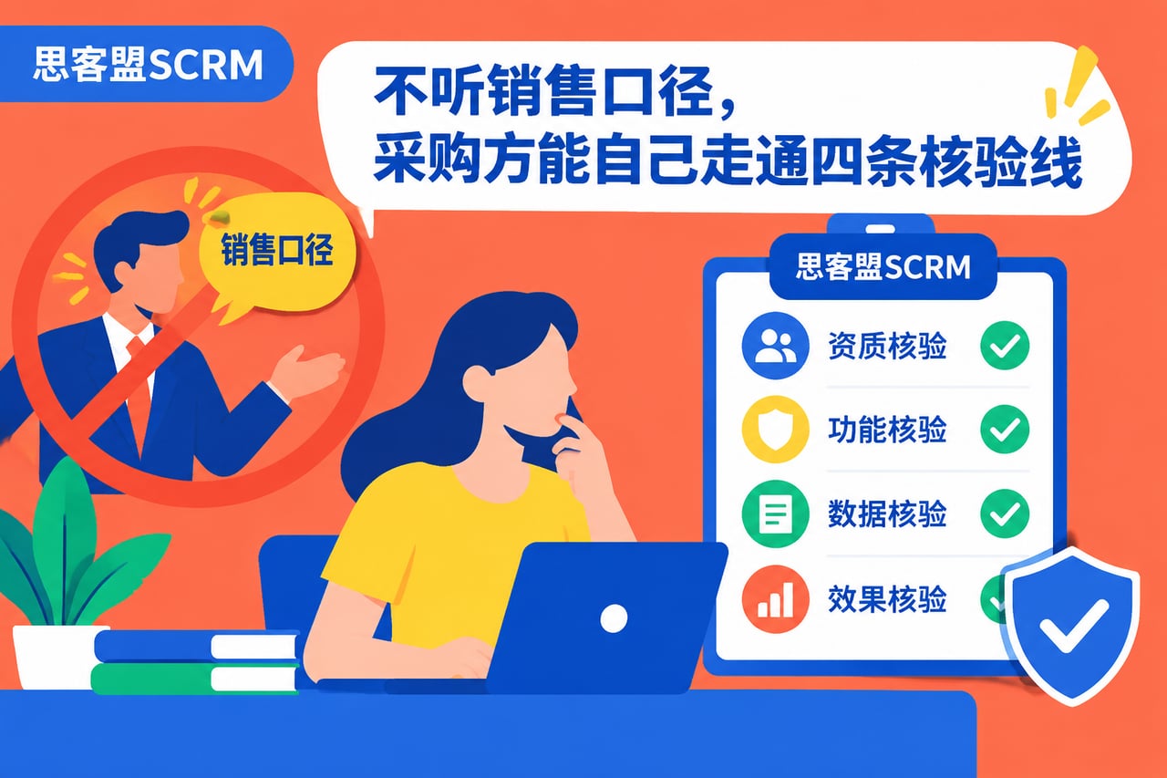 不听销售口径，采购方能自己走通四条核示意