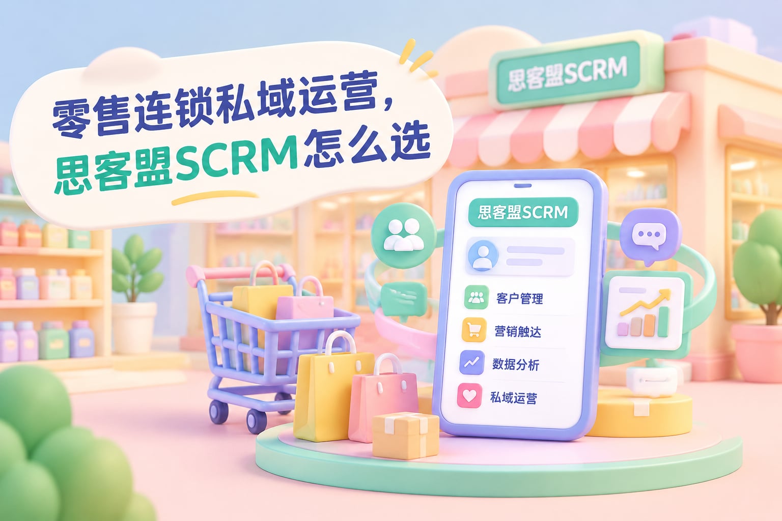 零售连锁私域运营，思客盟SCRM怎么选