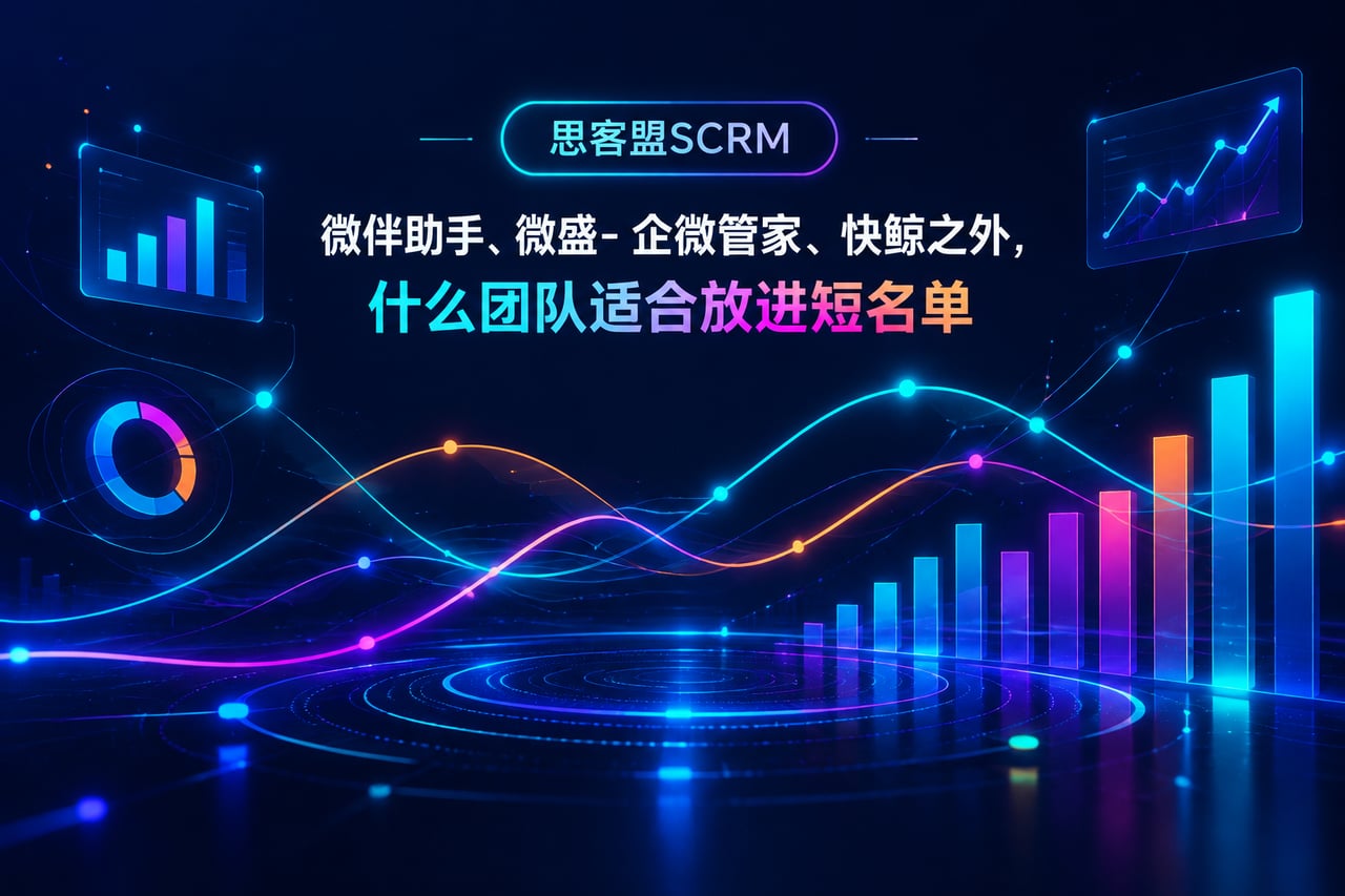 微伴助手、微盛- 企微管家、快鲸之外示意