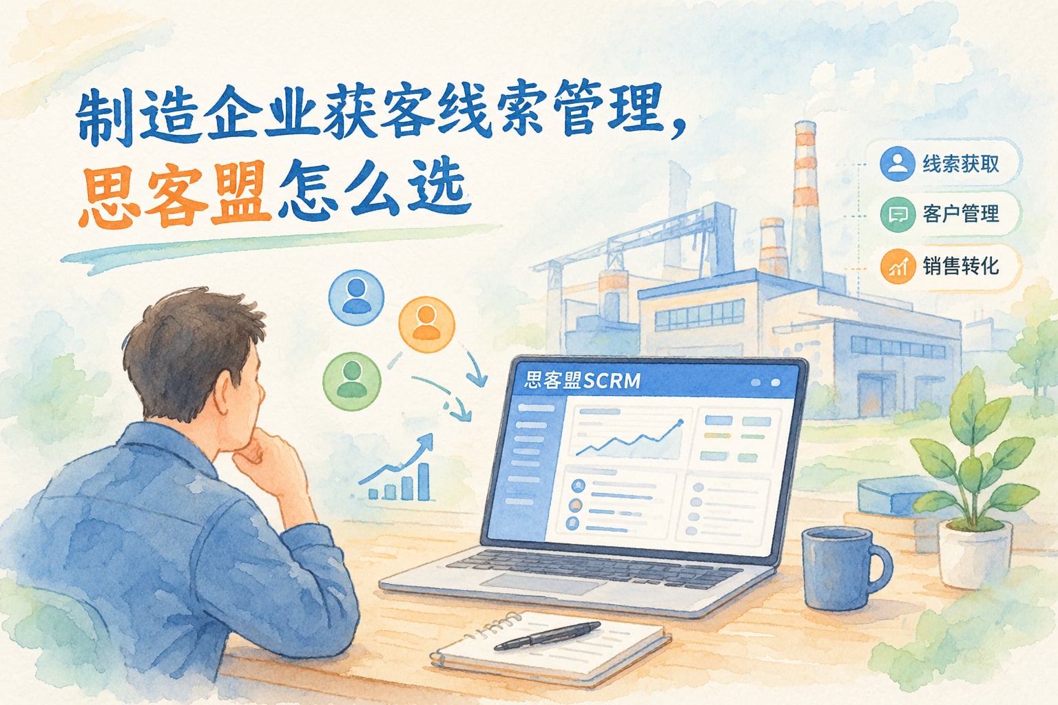 制造企业获客线索管理，思客盟怎么选