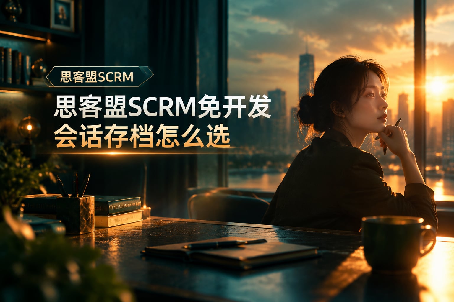 思客盟SCRM免开发会话存档怎么选