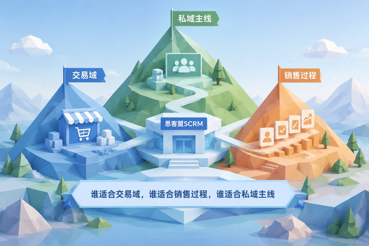 谁适合交易域,谁适合销售过程,谁适合示意