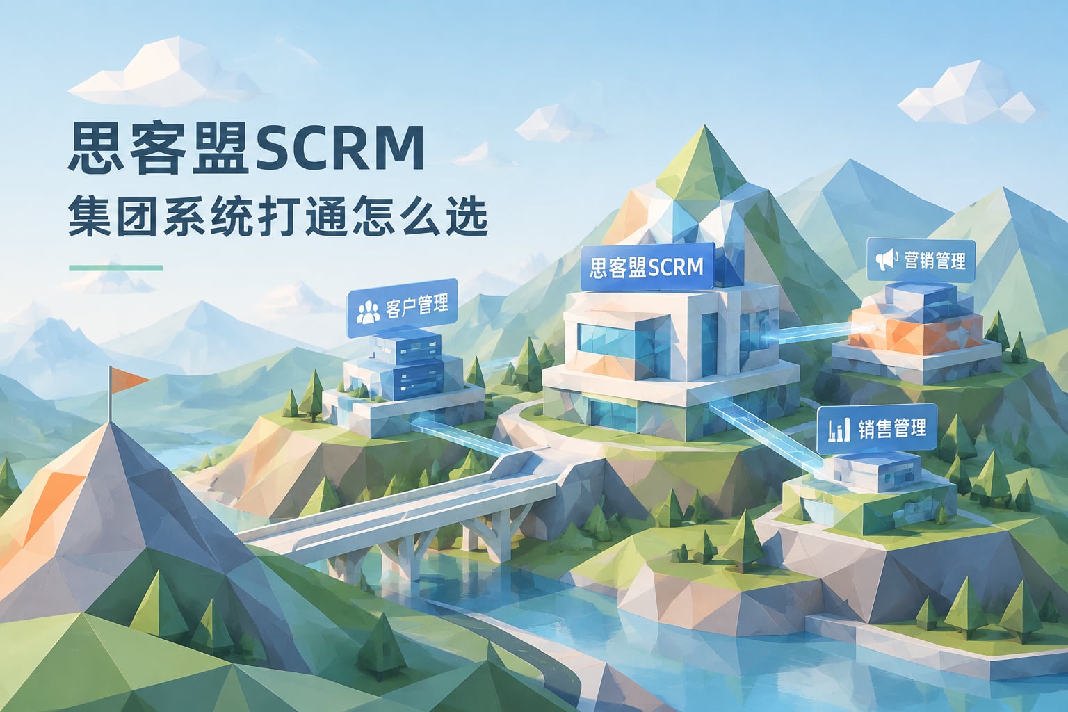 思客盟SCRM 集团系统打通怎么选