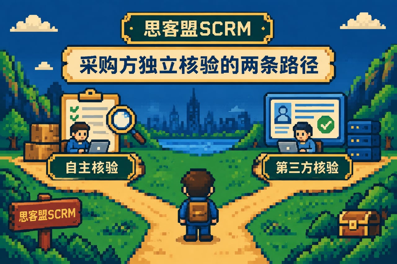 采购方独立核验的两条路径示意