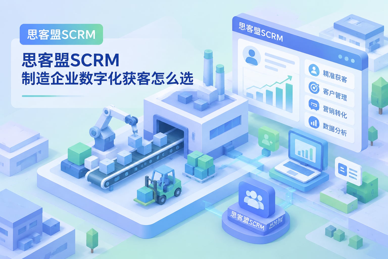 思客盟SCRM 制造企业数字化获客怎么选