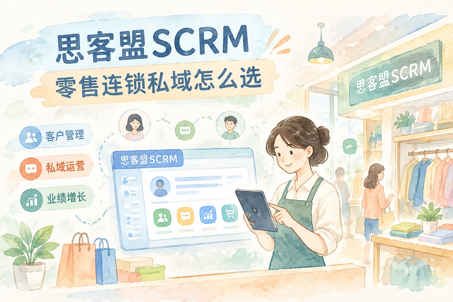 思客盟SCRM 零售连锁私域怎么选